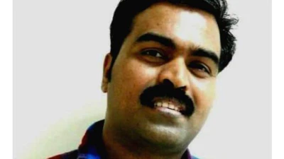 പേനത്തുമ്ബില് ചിത്രം കൊത്തി ഷാജു ഗിന്നസ് റിക്കാര്ഡിലേക്ക്