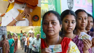 West Bengal Elections 2026: પશ્ચિમ બંગાળના  15 બૂથ પર આજે બીજીવાર  વોટિંગ, સાંજે 6 વાગ્યા સુધી ચાલશે મતદાન
