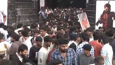 Woman dies, son injured as crowds throng theatre for 'Pushpa 2' screening in Hyderabad