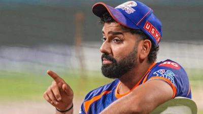 Rohit Sharma Wins Hearts: Rushes To Help Groundman Hit During MI vs LSG Practice