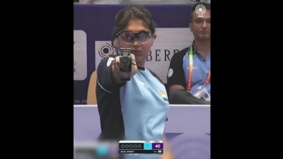 World Record shooter Esha Singh's dad parked his rally career, mum minded the store