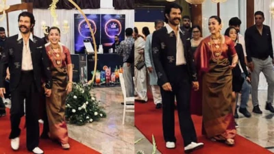 Rashmika Mandanna Stuns In Coorgi Saree At Kodagu Reception With Vijay Deverakonda - WATCH