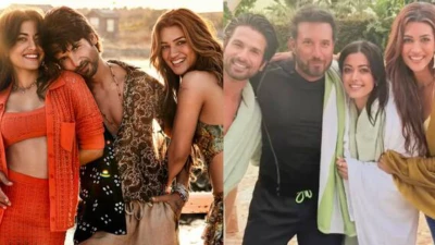 Rashmika Mandanna Drops Cocktail 2 Song BTS From Italy Shoot With Shahid Kapoor, Kriti Sanon