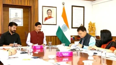 కేంద్రమంత్రితో సీఎం రేవంత్ భేటీ.. ధాన్యం సేకరించాలని విజ్ఞప్తి!