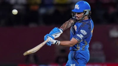 WATCH: Tilak Varma Smashes Massive 106M Six, Stuns Dharamshala Crowd