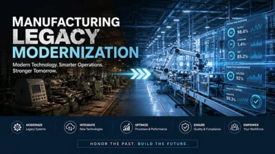 Manufacturing Legacy Modernization in 2026: A Cost, Timeline, and Risk Benchmark