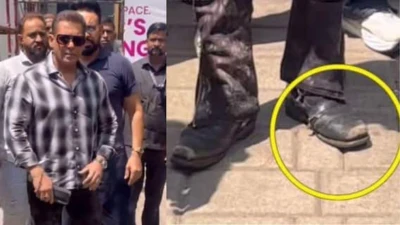 Salman Khan Seen Wearing Worn-Out Shoes In Viral Video, Internet Says 'Bhai Is Getting Poorer'