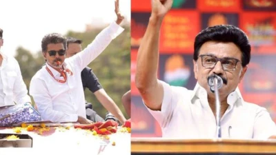 DMK: தவெக பெயரை சொல்லக்கூட தயங்கும் திமுக.. இதுதான் அரசியல் நாகரீகமா? - விளாசும் நெட்டிசன்கள்!