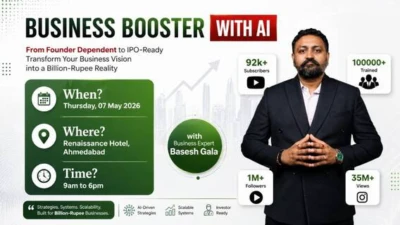 Build Scalable Businesses With Systems: Basesh Gala's 'Business Booster With AI' Workshop Comes To Ahmedabad
