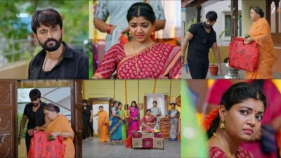 kalavari kodalu kanaka mahalakshmi serial today April 24th: కలవారి కోడలు కనక మహాలక్ష్మీ: లక్ష్మీ సీమంతంలో విహారి! సహస్ర ప్రెగ్నెంట్ కాదని యమునకు తెలిసిపోయిందా!