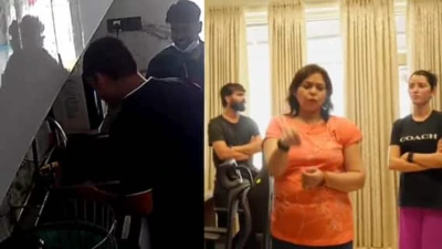 CCTV Footage Shows Neetu Bisht, Lakhan Arjun's Cook Spitting In Sink; Family Claims They've Been Unwell Since