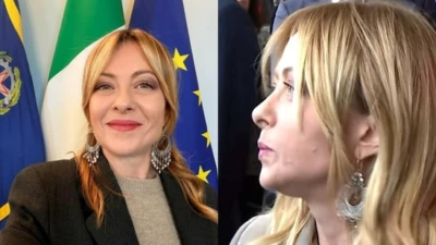 Italian Prime Minister Giorgia Meloni's 'jhumka' moment sets social media abuzz; take a look
