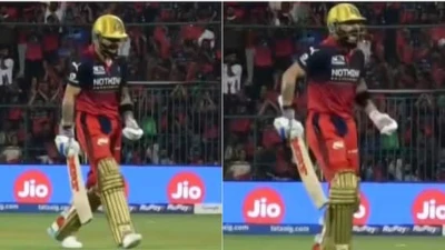 Watch: Virat Kohli's Angry Reaction As Wicket Fell After Dominant 81 In Chase Of 206