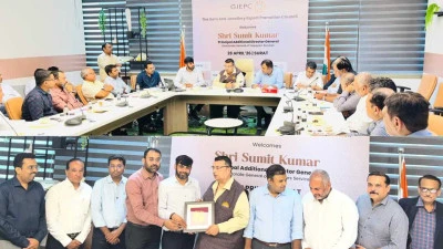 Surat: Important Meeting of GJEPC and DGTS, Discussion on Tax and Refund Issues