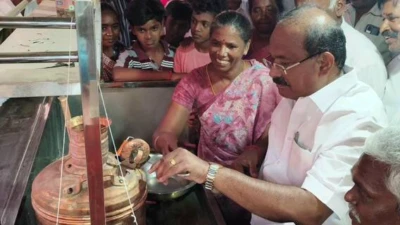 dindigul - 'சொன்னதையும் செய்வோம், சொல்லாததையும் செய்வோம்' - அர. சக்கரபாணி பிரச்சாரம்