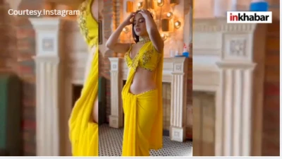 'टिप-टिप बरसा पानी' पर Urfi Javed का अब तक का सबसे सेक्सी लुक: गीली साड़ी में बोल्ड डांस मूव्स देख, कमेंट्स में लगे प्रपोजल्स के ढेर!