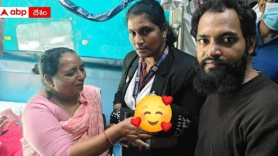 Child Born on Moving Train: రైలులో గర్భిణికి నొప్పులు.. పురుడు పోసి తల్లీ బిడ్డ ప్రాణాలు కాపాడిన విజయవాడ టీటీఈ జ్యోతి