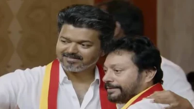 தவெகவின் முதல் வெற்றி...  திமுக கோட்டையில் விழுந்த முதல் ஓட்டை.. தூத்துக்குடியில் விஜயின் நண்பர் ஸ்ரீநாத் வெற்றி