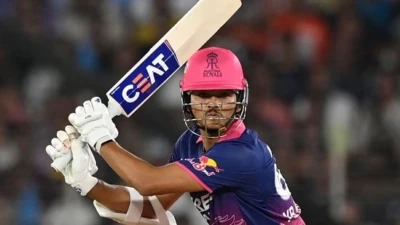 పరుగుల జాతరలో RR..18 ఓవర్లకు190/5