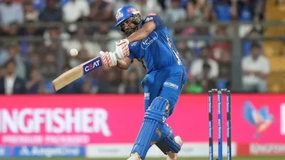 రోహిత్ శర్మ మెరుపు హాఫ్ సెంచరీ!