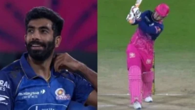 VIDEO: 15 साल के वैभव सूर्यवंशी ने लिया जसप्रीत बुमराह को आड़े हाथ! ओवर में ठोक दिए दो सनसनाते छ्क्के