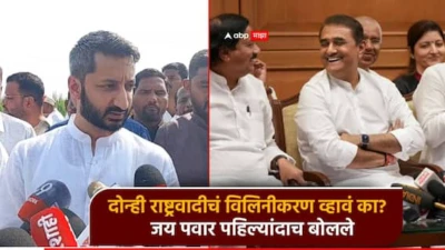 Video: दोन्ही राष्ट्रवादीचं विलिनीकरण व्हावं का? जय पवार पहिल्यांदाच बोलले, पत्रकार परिषद न घेण्याचंही सांगितलं