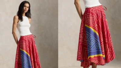 Ralph Lauren sells ₹45k Bandhani print skirt, desis say 'we're tired man'