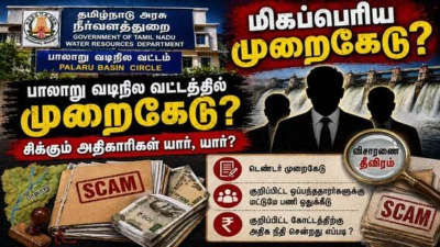 TN WRD : 'தமிழக நீர்வளத்துறையில் மிகப்பெரிய முறைகேடு?'  சிக்கும் அதிகாரிகள் யார், யார் ?