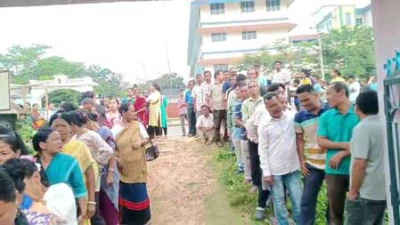 High voter turnout marks vital tribal council elections in Tripura amid tight security