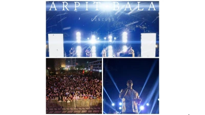 Palladium Ahmedabad Hosts Electrifying Live Concert by Arpit Bala; City's Youth Groove to a Night of High-Energy Music