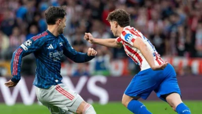 Arsenal Left Fuming After Late VAR Twist, Held 1-1 By Atletico Madrid In UCL Semi-Final