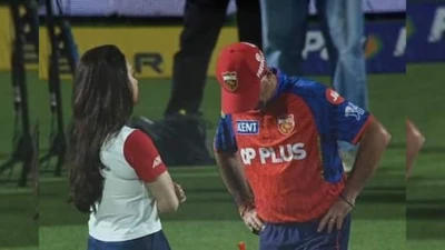 Ricky Ponting Left Speechless During Preity Zinta's Post-Match 'Lecture' - See Pictures