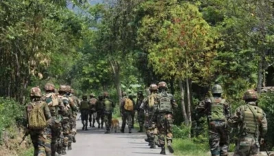 NSCN-IM cadre surrenders to security forces in Arunachal Pradesh's Changlang