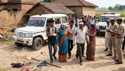मुजफ्फरनगर: भूपखेड़ी में कूड़ा डालने पर खूनी संघर्ष, घर में घुसकर लाठी-डंडों से हमला, महिला समेत चार घायल