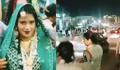 حیدراباد کے پرانے شہر میں خوفناک سڑک حادثہ - 20سالہ نئی دلہن جاں بحق ؛ شوہر اور نند زخمی
