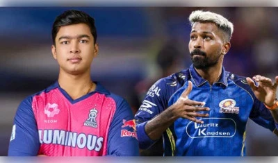 ଆଇପିଏଲ୍ 2026: ରାଜସ୍ଥାନ ରୟାଲ୍ସ ବିପକ୍ଷରେ ମୁମ୍ବାଇ ଇଣ୍ଡିଆନ୍ସ, ବୁମରାଙ୍କ ସାମ୍ନାରେ ବୈଭବ ସୂର୍ଯ୍ୟବଂଶୀ, ହାର୍ଦ୍ଦିକ ପାଣ୍ଡ୍ୟାଙ୍କ ଫିଟନେସ୍ ଉପରେ ନଜର