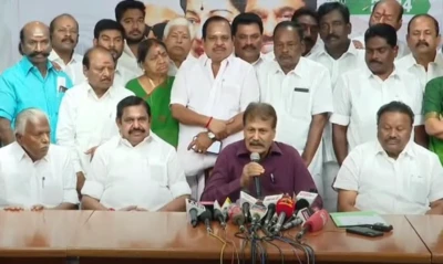 "தனி சின்னத்தில் தான் போட்டியிடுகிறோம்" : கிருஷ்ணசாமி