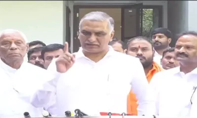 సూర్యుడి చుట్టూ భూమి తిరిగినట్టు... రేవంత్ రెడ్డి భూముల చుట్టూ తిరుగుతున్నారు:  హరీష్ రావు