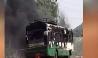 పల్లెవెలుగు బస్సులో మంటలు.. తప్పిన ప్రాణనష్టం