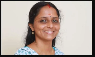 മികച്ച സ്കെയില് അപ് സംരംഭം അവാര്ഡ് നേടി ശരണ്യ സനീഷ്