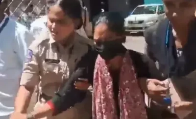 HRC వద్ద ఆత్మహత్యాయత్నం.. పోలీసుల వేధింపులే కారణమా?