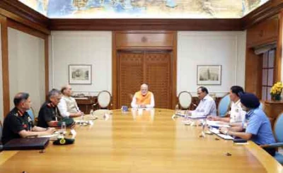 PM Modi's emergency war room meet in progress, decisive strike on terror looms