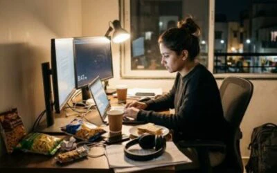 I Work 9 To 9, Living On Snacks And Coffee With Zero Steps. How To Stay Fit And Eat Healthy?