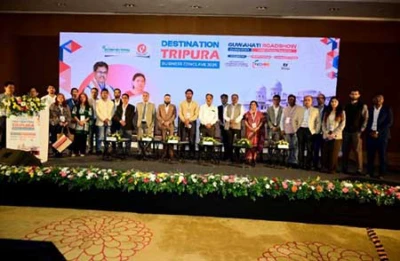Tripura Showcases Investment Potential at Guwahati Roadshow Ahead of Business Conclave 2026
