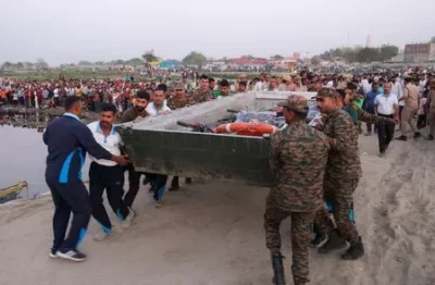 15 dead in Mathura boat capsize; NDRF and SDRF continue massive search operation