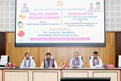 Minister Sushanta Chowdhury reviews fuel supply amid Middle East crisis, assures no shortage