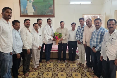 कृषि विज्ञान केंद्र, दहिगाव-ने च्या प्रयत्नामुळे गणेश जगदाळे यांना राष्ट्रीय स्तरावरील 'अॅस्पी' पुरस्कार-मा.आ.चंद्रशेखर घुले पाटील