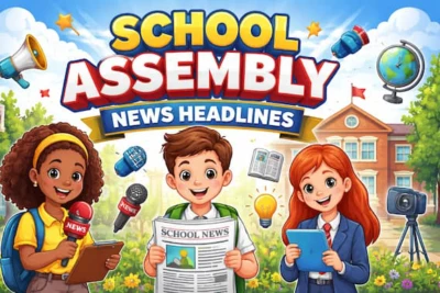 School Assembly News Headlines Today April 21, Top National, International, Sports, Business News