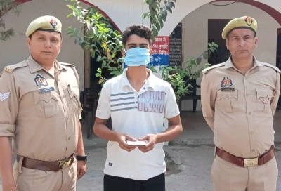 सहारनपुर: थाना गंगोह पुलिस ने नशा तस्कर मोनिश को गिरफ्तार कर 10 लाख की स्मैक बरामद की