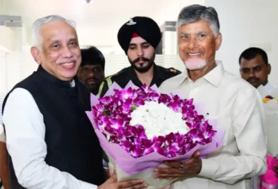 గవర్నర్ అబ్దుల్ నజీర్‌ను పరామర్శించిన సీఎం చంద్రబాబు